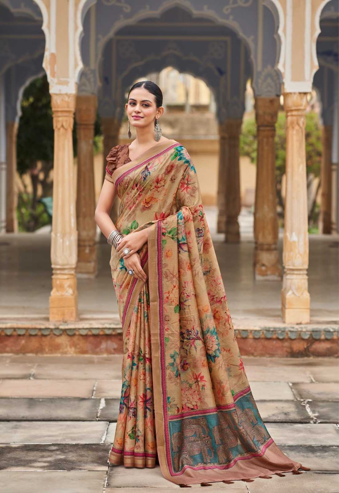 Ynf Soft Cotton RIN203 GIA-SILK Sarees Wholesale Designer Sarees Traditional Sarees Cotton Sarees Manufacturer