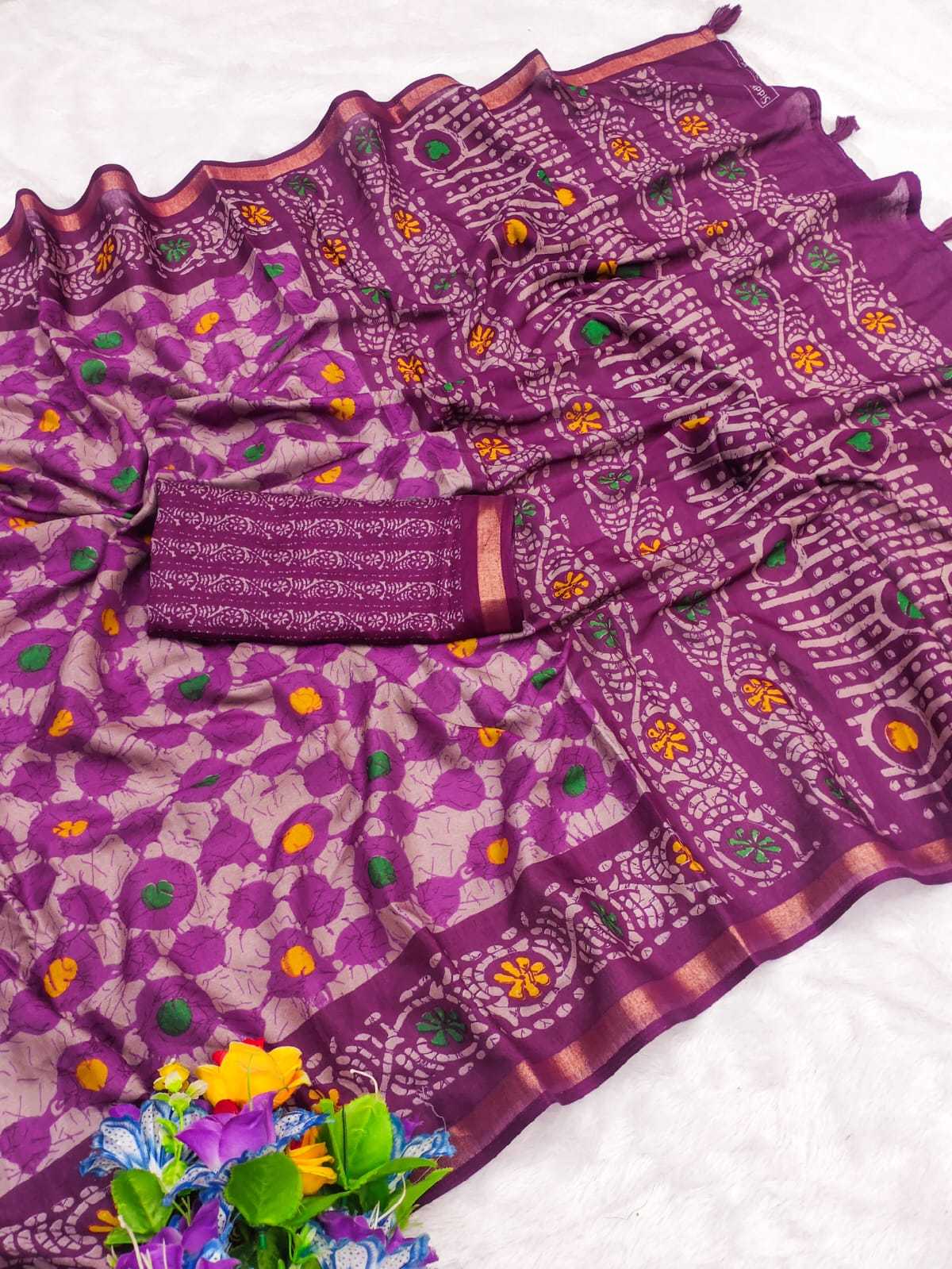 Ynf Soft Cotton RIN203 slightly Sarees Wholesale Designer Sarees Printed Sarees Cotton Sarees Manufacturer