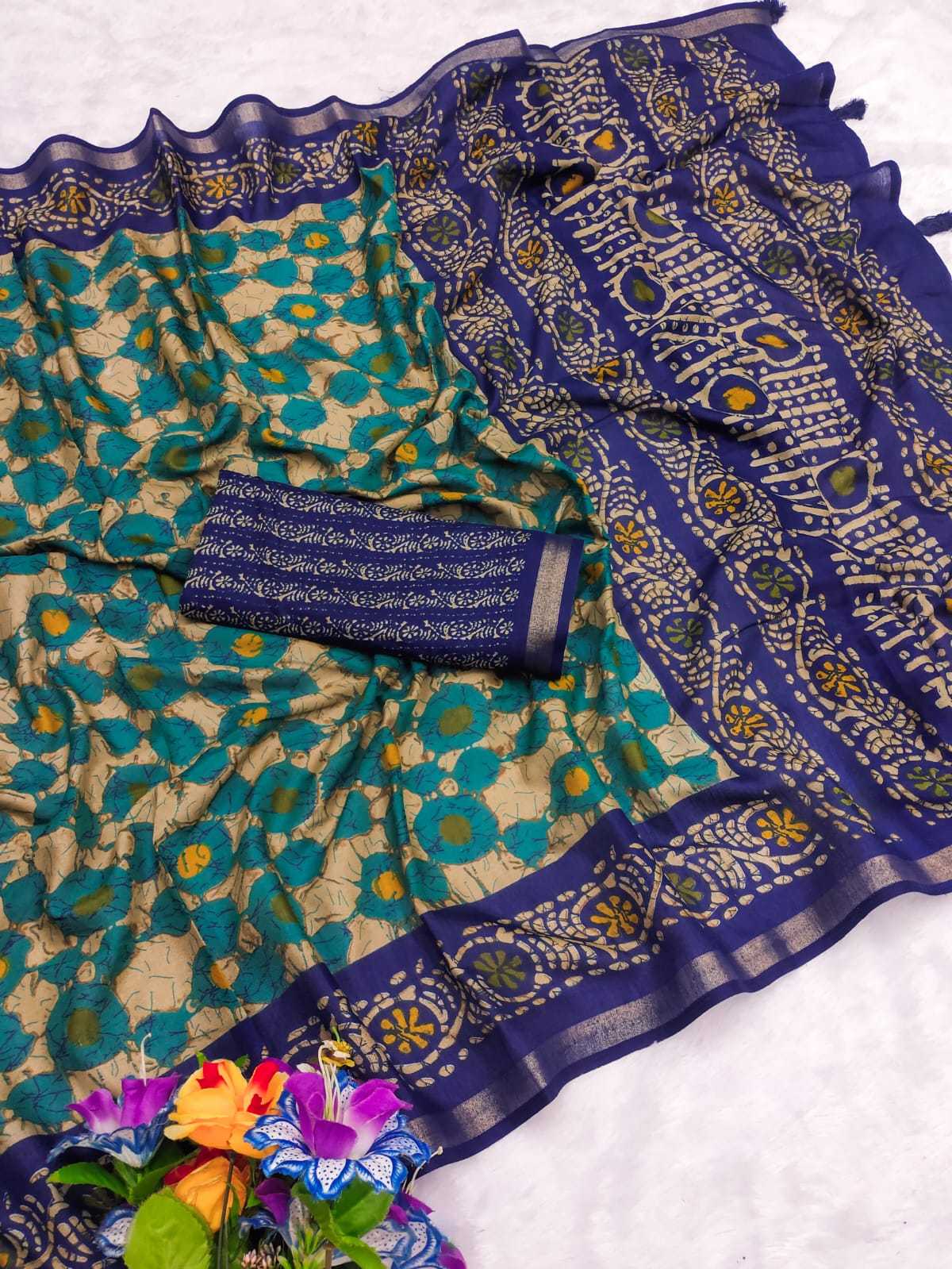 Ynf Soft Cotton RIN203 slightly Sarees Wholesale Designer Sarees Printed Sarees Cotton Sarees Manufacturer