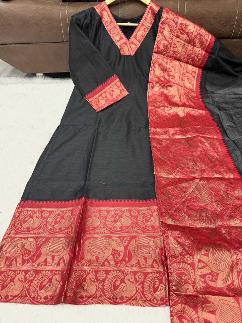 Ynf Soft Cotton Silk RIN222 SI-254 Suits & Dresses Wholesale Ladies Silk Suit Party wear suits Designer Suits Manufacturer