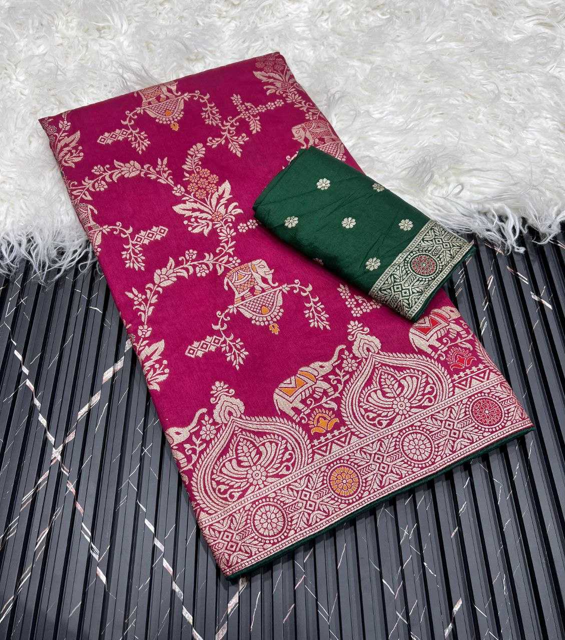 Ynf Soft Dola RIN225 936 Sarees Wedding Collections Festive Collections Wholesale Traditional Sarees Zari Sarees Sarees With Blouse Manufacturer