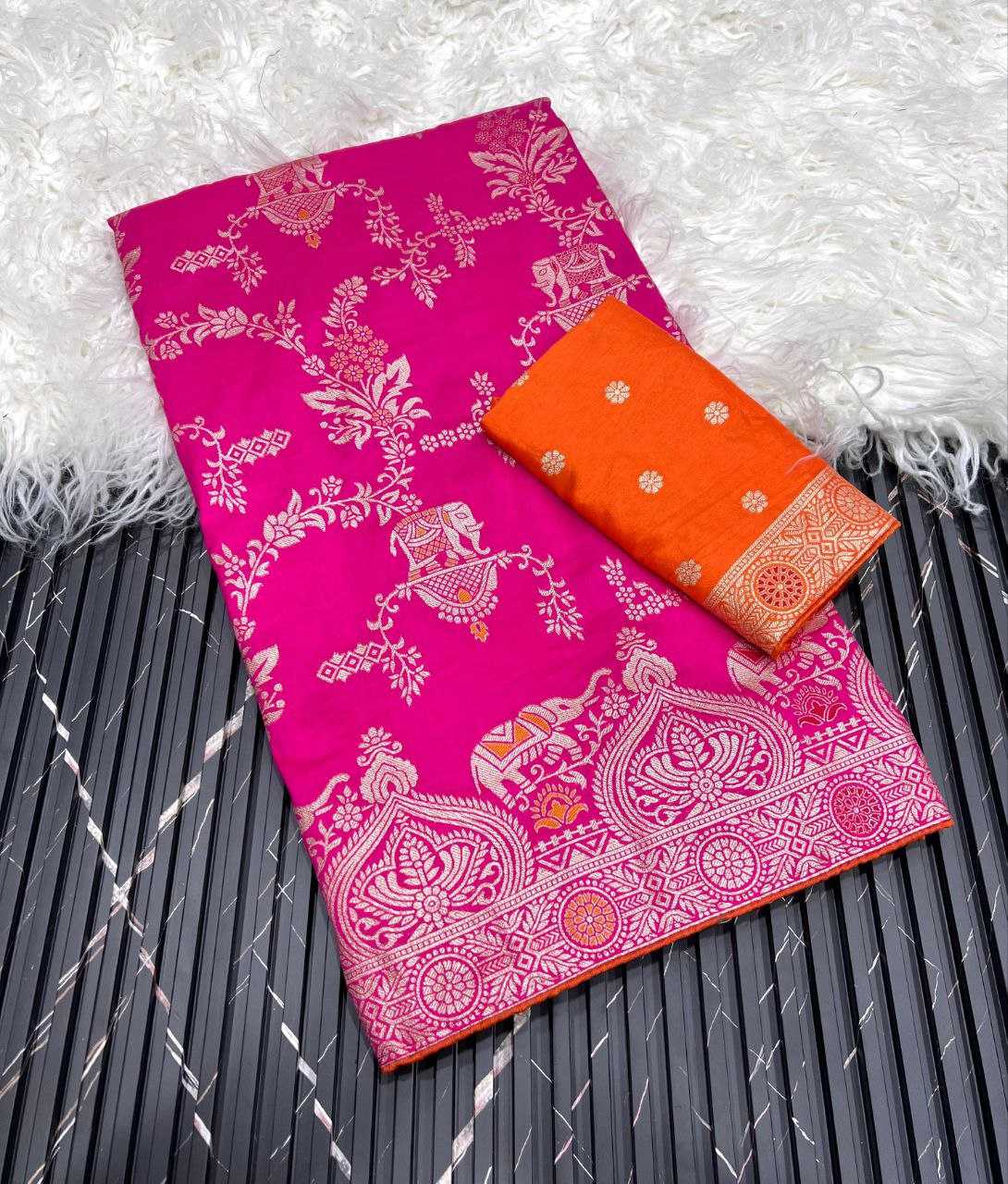 Ynf Soft Dola RIN225 936 Sarees Wedding Collections Festive Collections Wholesale Traditional Sarees Zari Sarees Sarees With Blouse Manufacturer