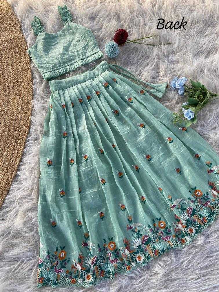 Ynf Soft Gold Crush KESH249 KPS050525 Kids Wear Wholesale Kids Lehenga Kids Lehenga Choli Baby Girl Lehenga Manufacturer