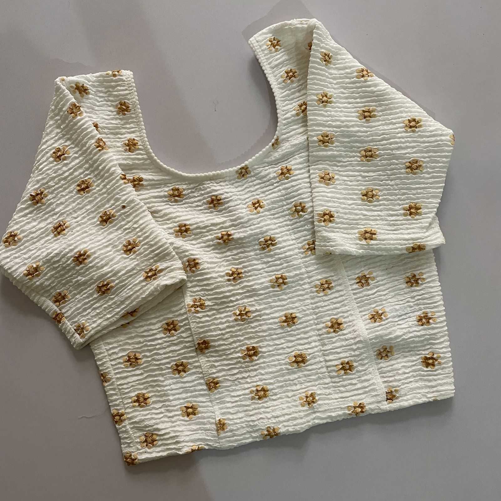 Ynf Soft Gold Crush KESH426 DWITI Readymade Blouses Wholesale Designer Blouse Stretchable Blouse Party Wear Blouse Manufacturer