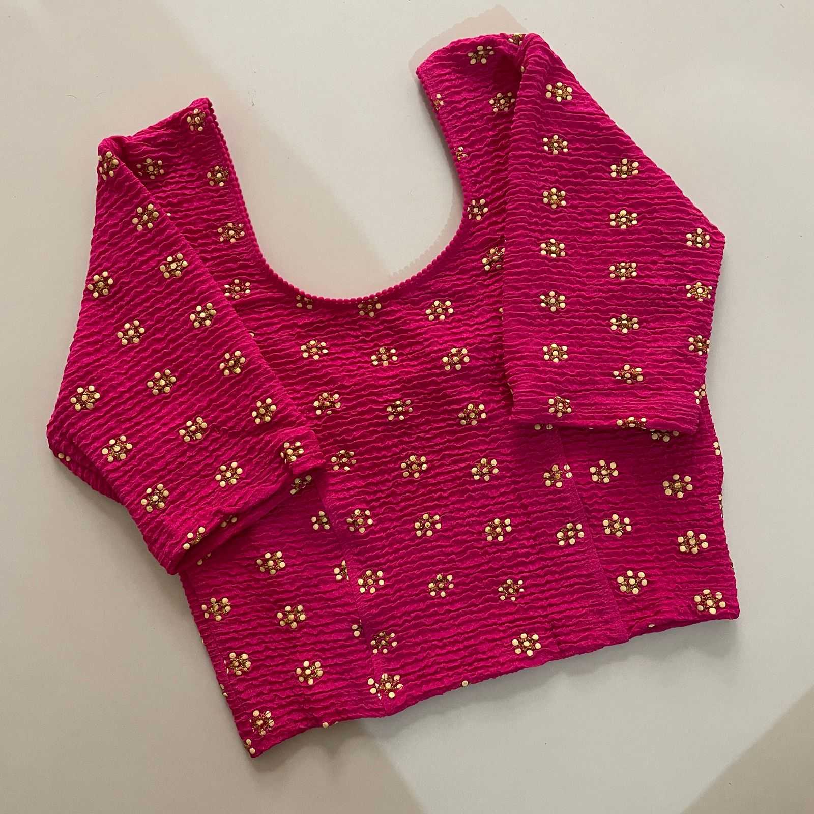 Ynf Soft Gold Crush KESH426 DWITI Readymade Blouses Wholesale Designer Blouse Stretchable Blouse Party Wear Blouse Manufacturer