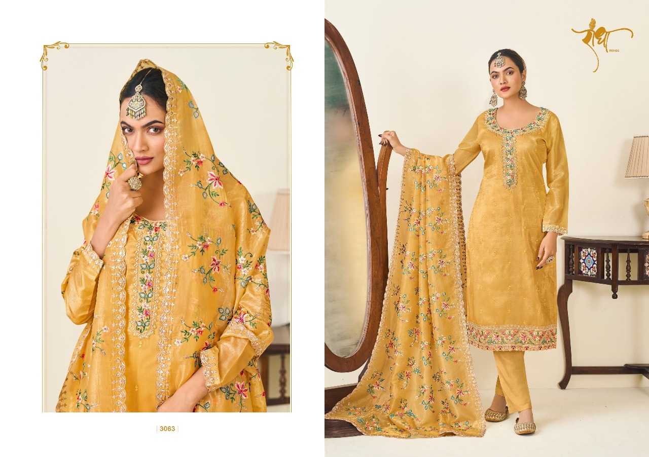 Ynf Soft Gold Crush RIN197 4843 Suits & Dresses Wholesale Party wear suits Bridal Suits Designer Suits Manufacturer