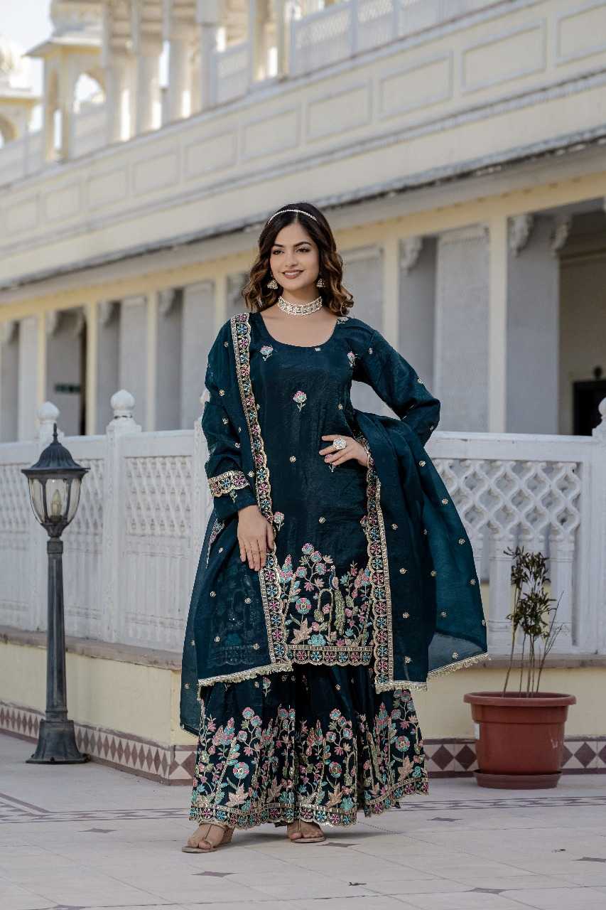 Ynf Soft Gold Crush RIN197 4874 Suits & Dresses Wholesale Party wear suits Bridal Suits Designer Suits Manufacturer