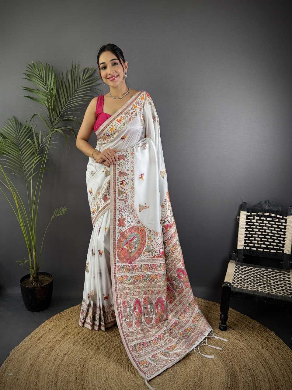 Ynf Soft Kashmiri Silk RIN197 3065 Silk Sarees Wholesale Bridal Silk Sarees Party Wear Silk Sarees Designer Silk Sarees Manufacturer