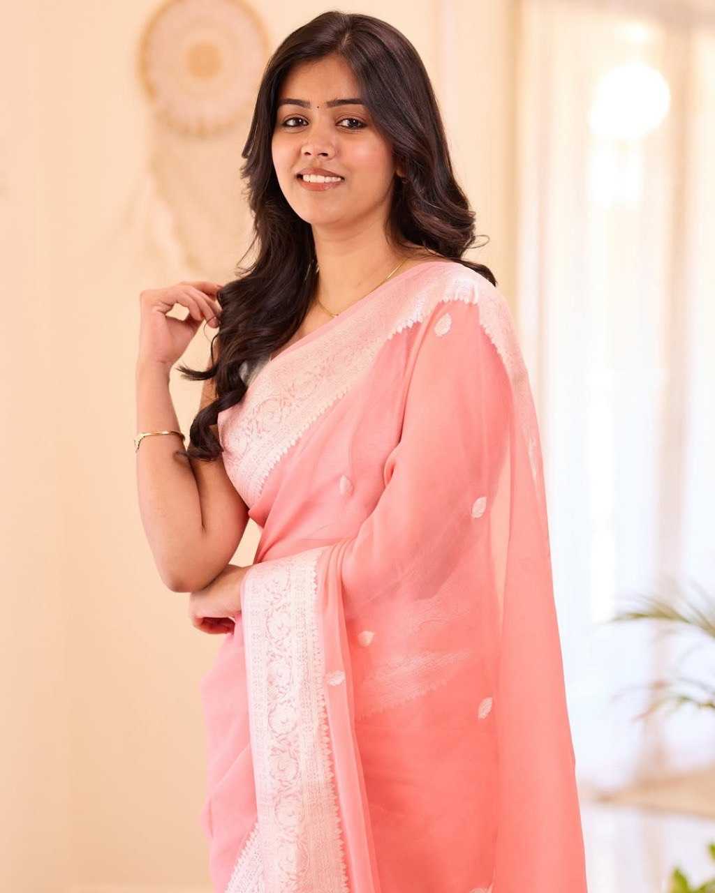 Ynf Soft Linen Jari RIN132 191 Sarees Wedding Collections Festive Collections Wholesale Jacquard Saree Linen Sarees Sarees With Blouse Manufacturer