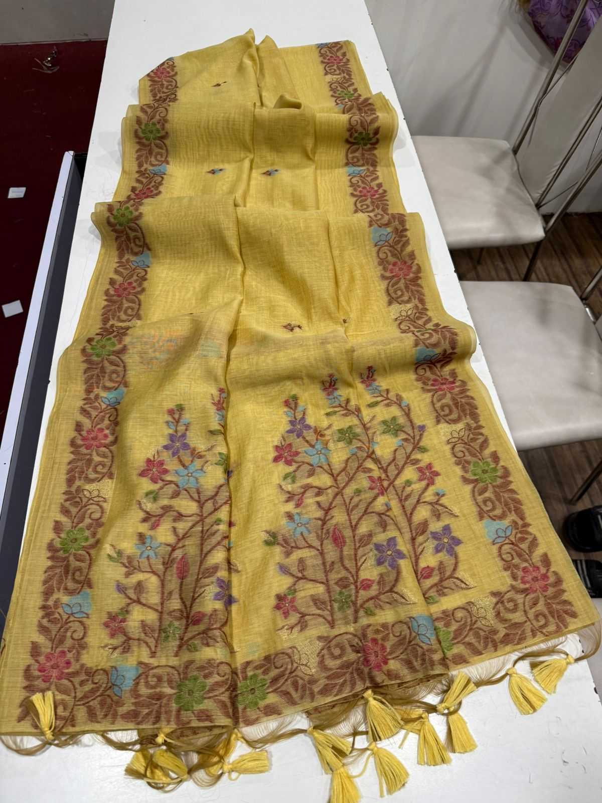 Ynf Soft Muga Silk KESH532 Muga Cotton 240 Sarees Wholesale Designer Sarees Party Wear Sarees Fancy Sarees Manufacturer