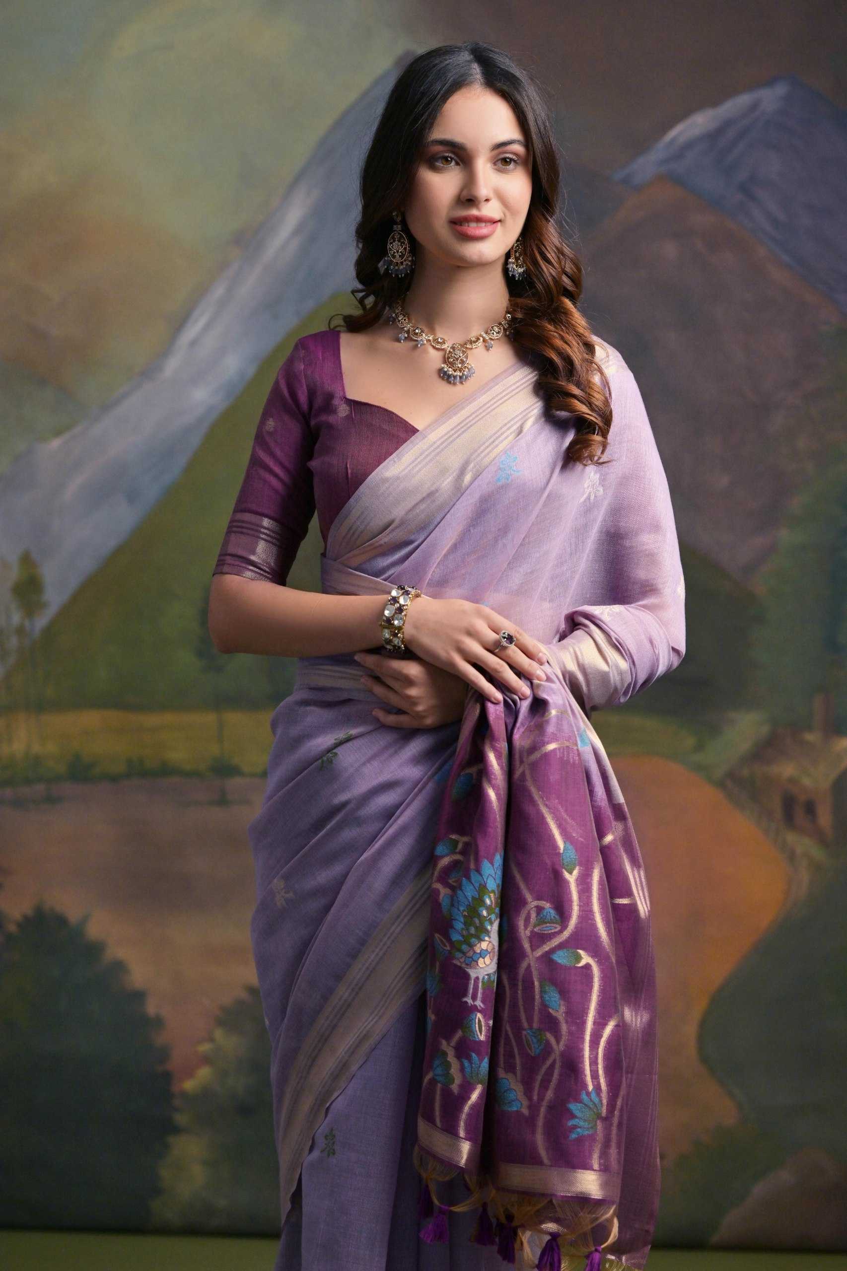 Ynf Soft Muga Silk KESH532 MUGA COTTON 406 Sarees Wholesale Designer Sarees Butta Sarees Traditional Sarees Manufacturer
