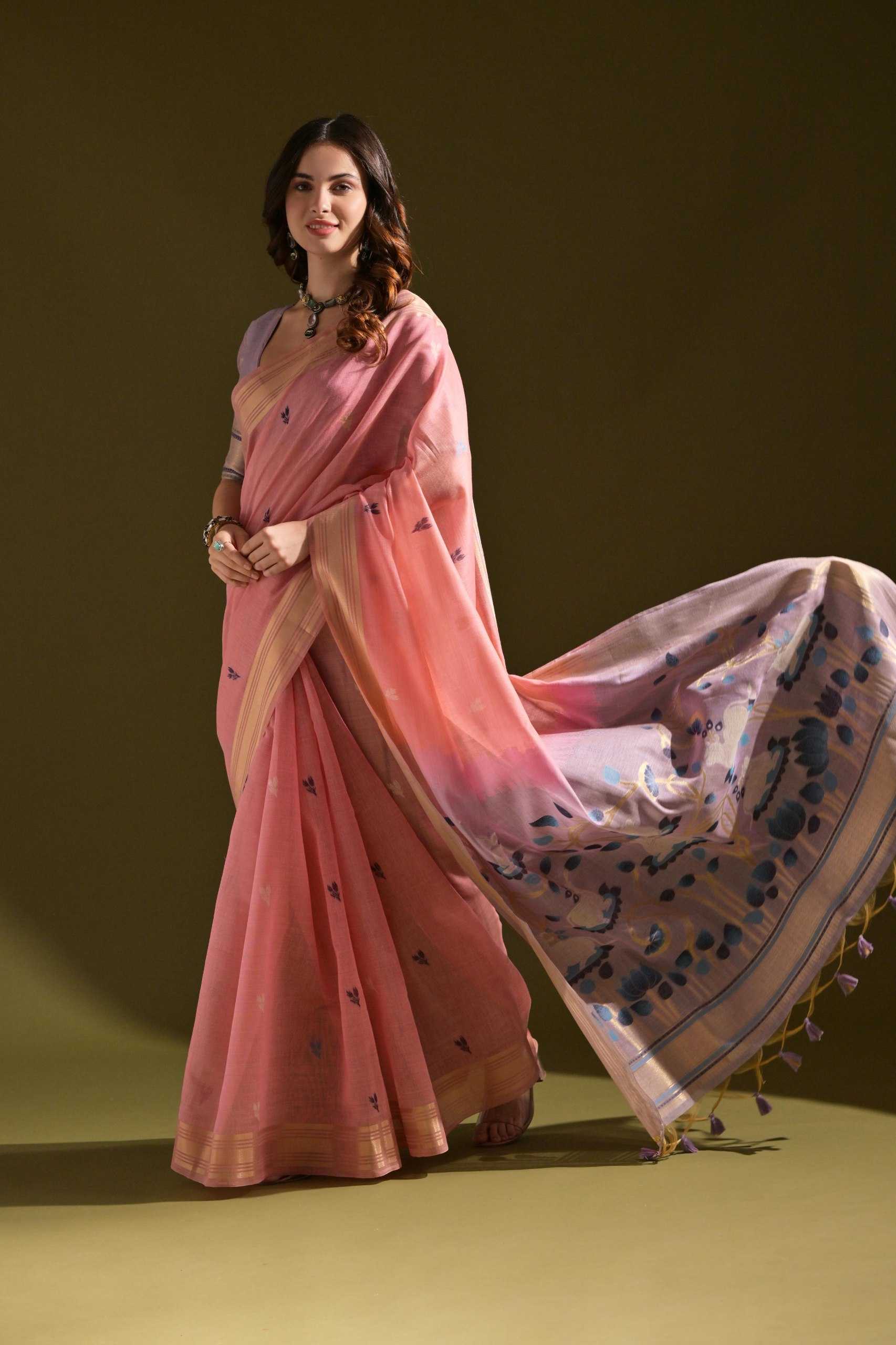 Ynf Soft Muga Silk KESH532 Muga Cotton 408 Sarees Wholesale Designer Sarees Butta Sarees Cotton Sarees Manufacturer
