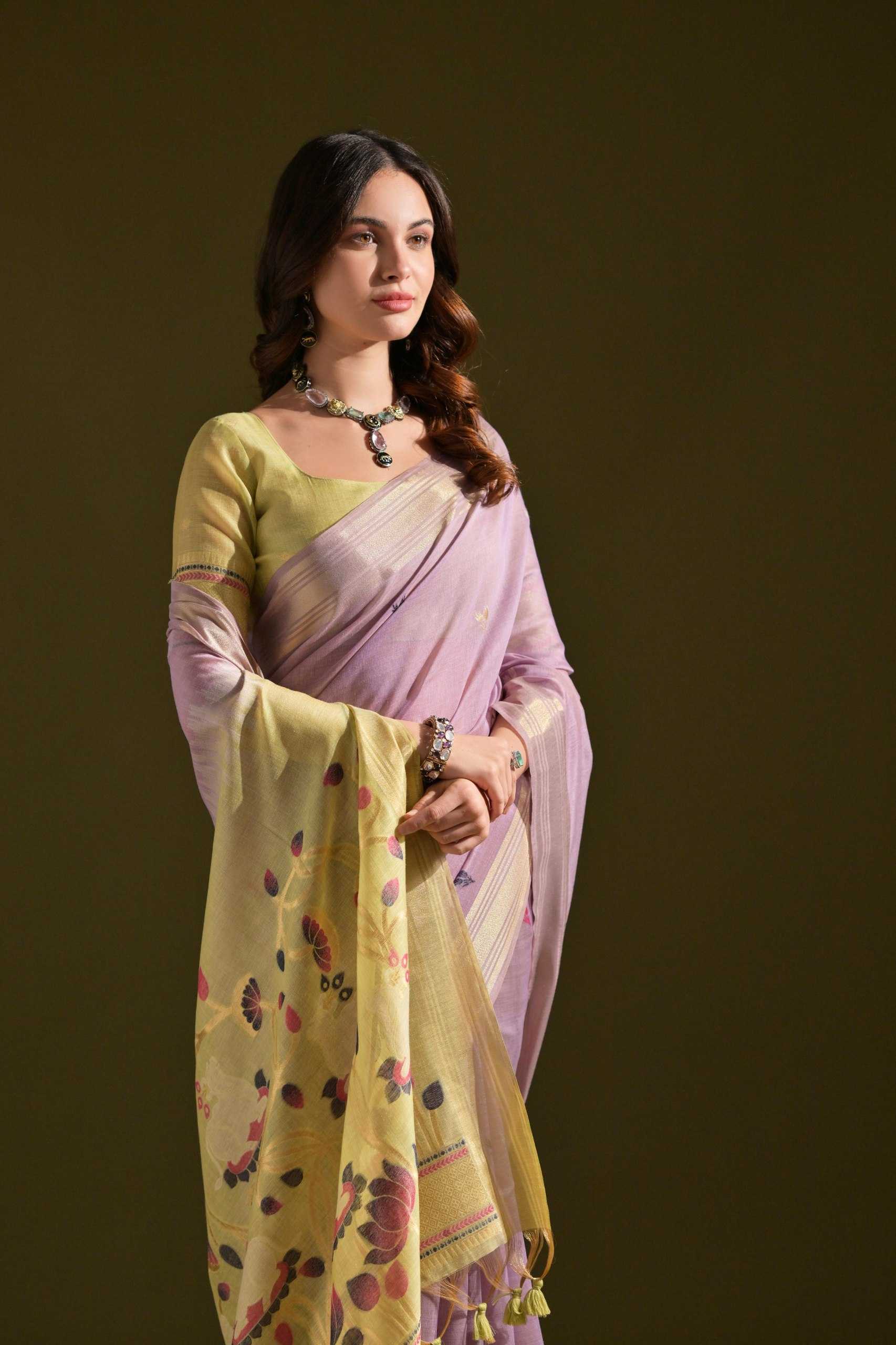 Ynf Soft Muga Silk KESH532 Muga Cotton 408 Sarees Wholesale Designer Sarees Butta Sarees Cotton Sarees Manufacturer