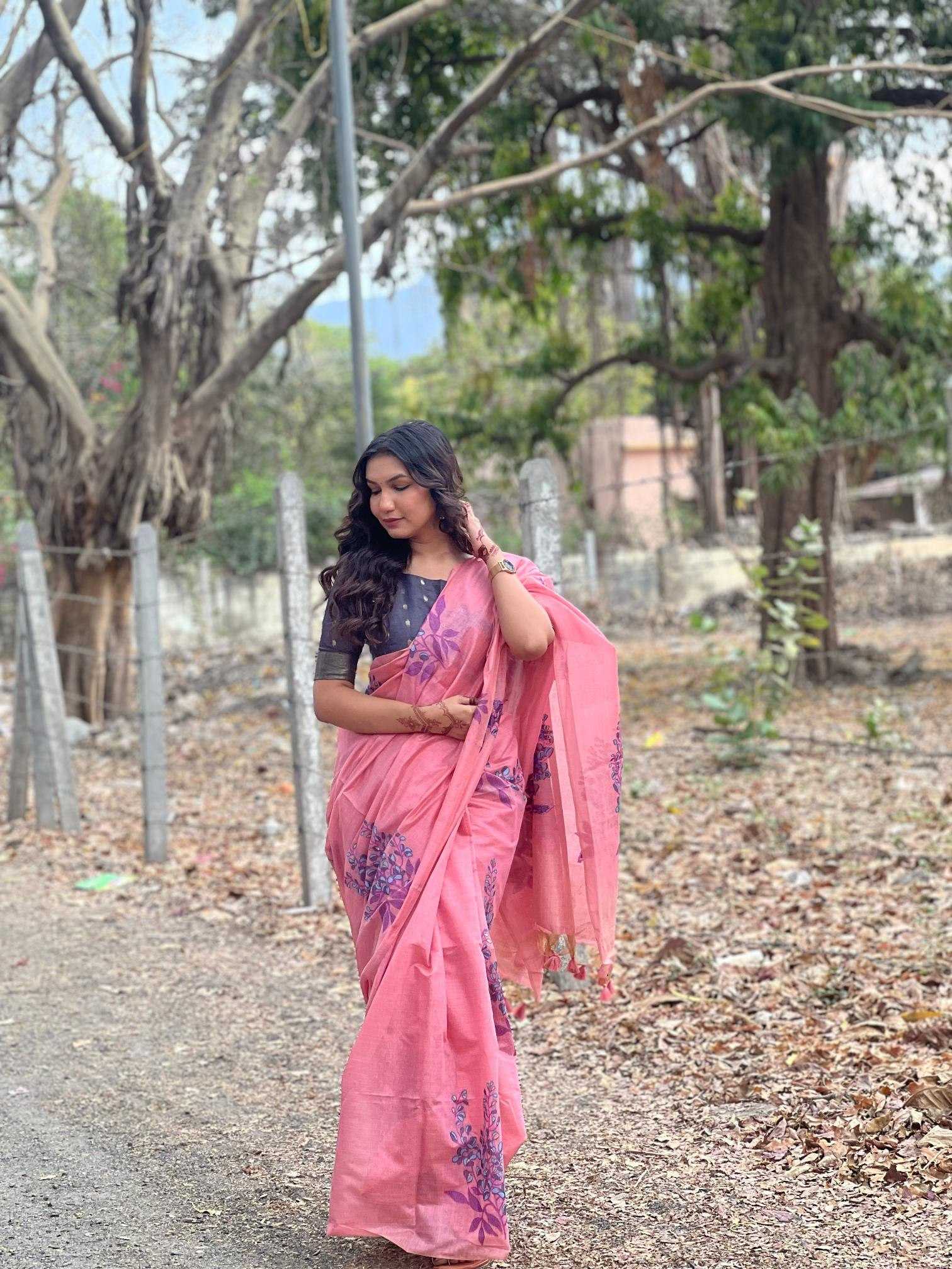 Ynf Soft Muga Silk KESH532 MUGA COTTON TREE 3 Sarees Wedding Collections Festive Collections Wholesale Traditional Sarees Silk Sarees Sarees With Blouse Manufacturer