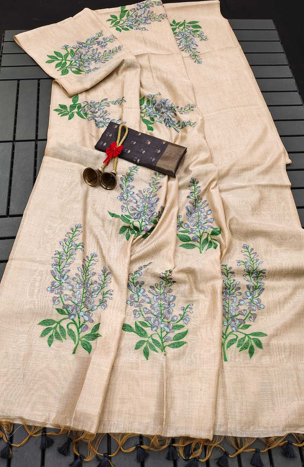 Ynf Soft Muga Silk KESH532 MUGA COTTON TREE Sarees Wedding Collections Festive Collections Wholesale Silk Sarees Zari Sarees Onam Collections Manufacturer