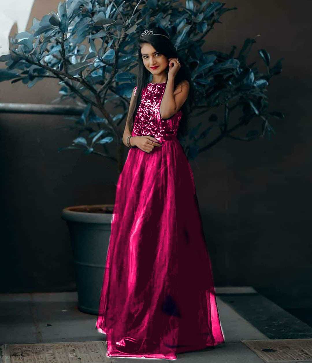 Ynf Soft Net RIN157 2105 Gowns Plus Size Collections Wholesale Net Gowns Designer Gowns Sequin Gowns Manufacturer