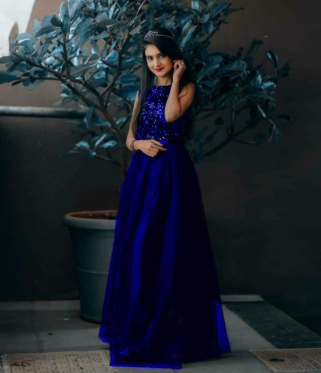 Ynf Soft Net RIN157 2105 Gowns Plus Size Collections Wholesale Net Gowns Designer Gowns Sequin Gowns Manufacturer