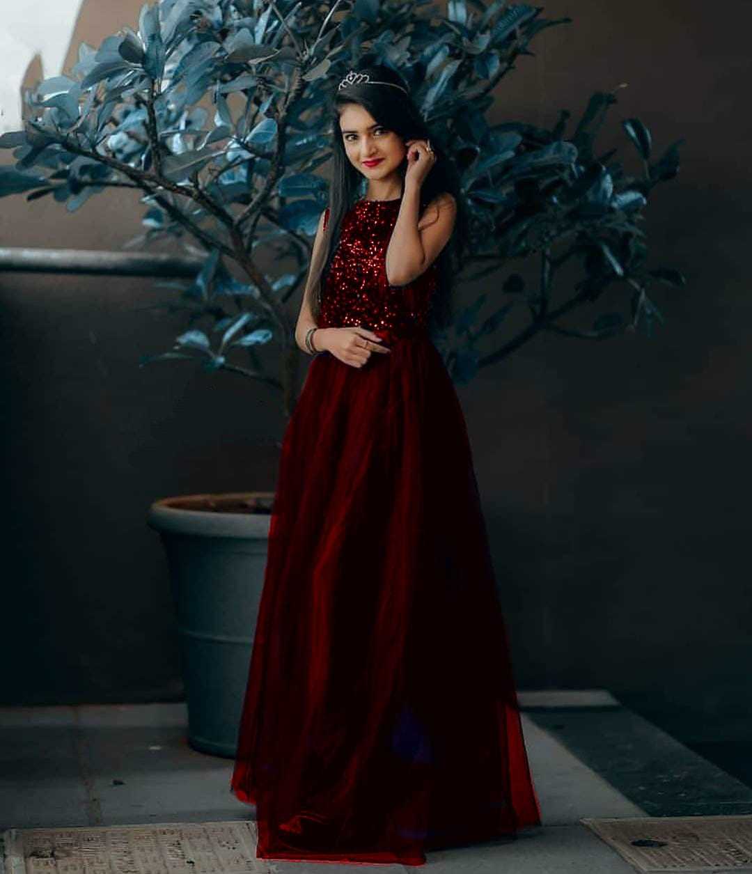 Ynf Soft Net RIN157 2105 Gowns Plus Size Collections Wholesale Net Gowns Designer Gowns Sequin Gowns Manufacturer