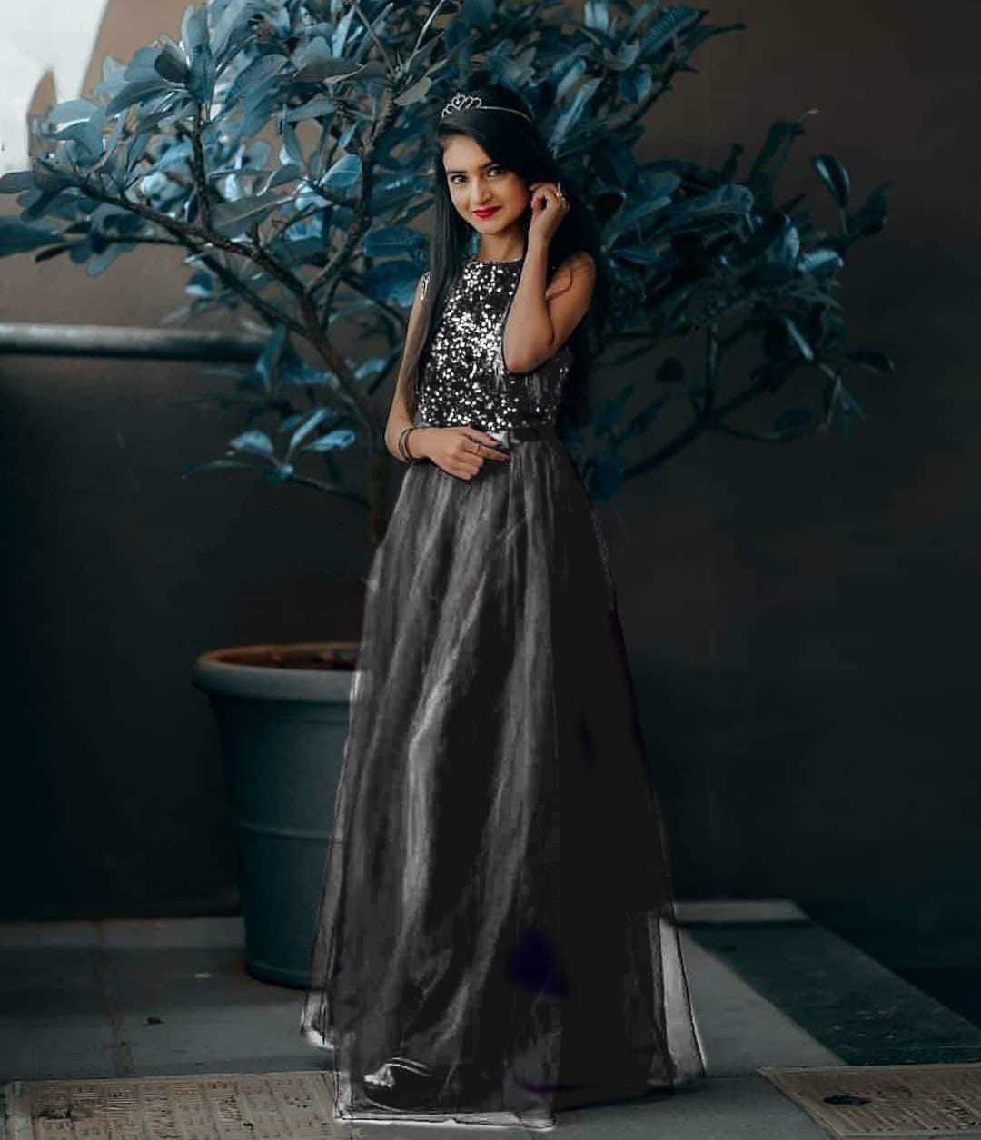 Ynf Soft Net RIN157 2105 Gowns Plus Size Collections Wholesale Net Gowns Designer Gowns Sequin Gowns Manufacturer