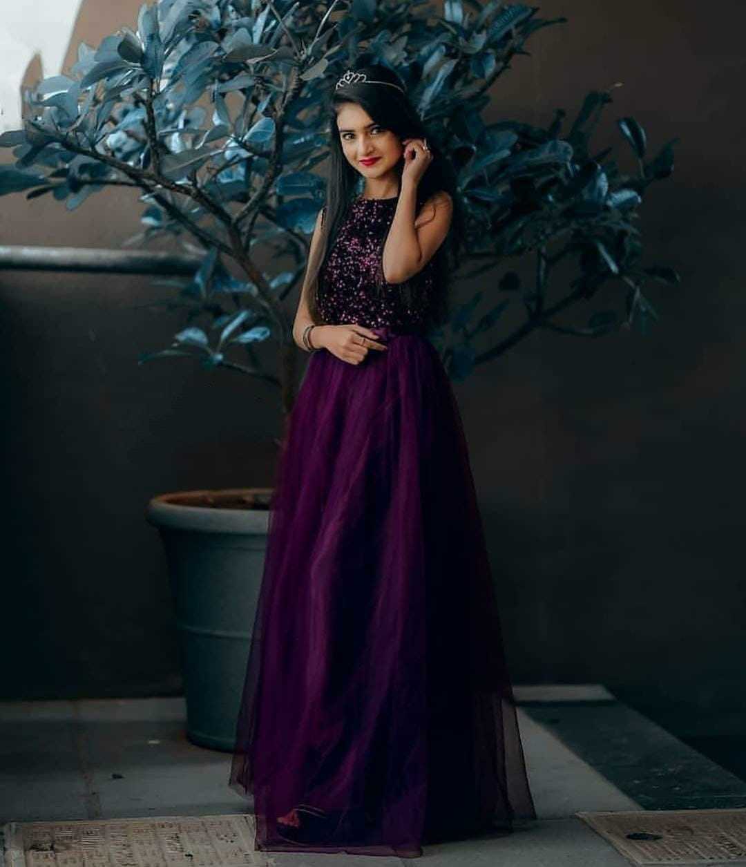 Ynf Soft Net RIN157 2105 Gowns Plus Size Collections Wholesale Net Gowns Designer Gowns Sequin Gowns Manufacturer