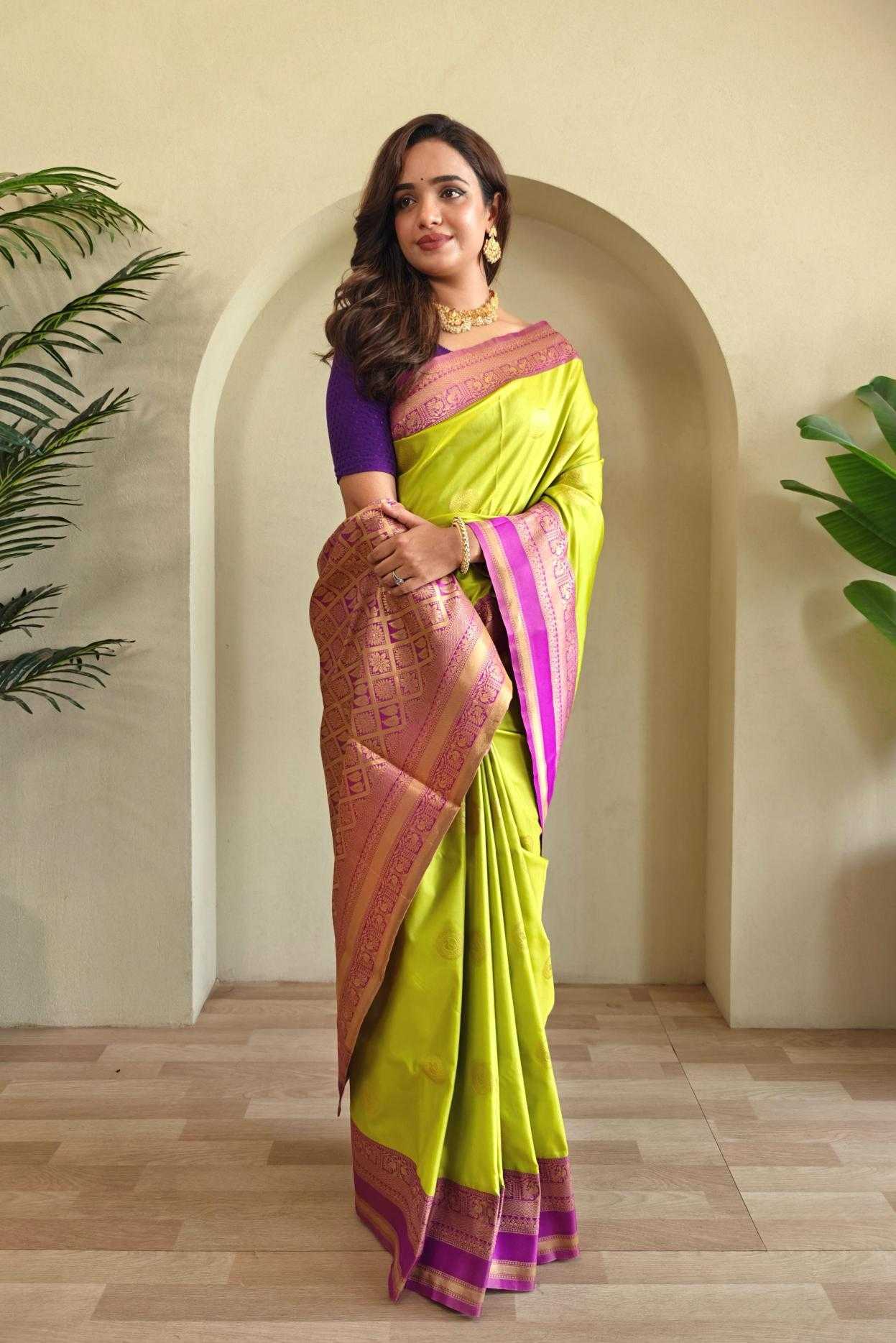 Ynf Soft Silk KESH249 Gold Coin Silk Sarees Wholesale Soft Silk Sarees Designer Silk Sarees Silk Sarees For Weddings Manufacturer