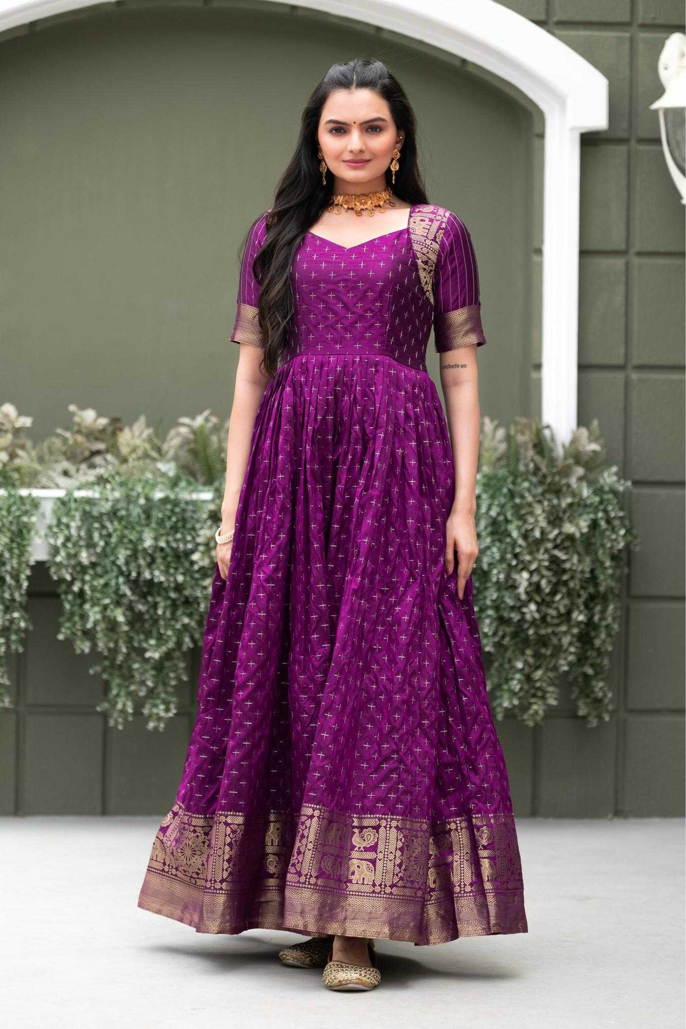 Ynf Soft Silk KESH249 graceful Gowns Plus Size Collections Wholesale Party Gowns Designer Gowns Silk Gowns Manufacturer