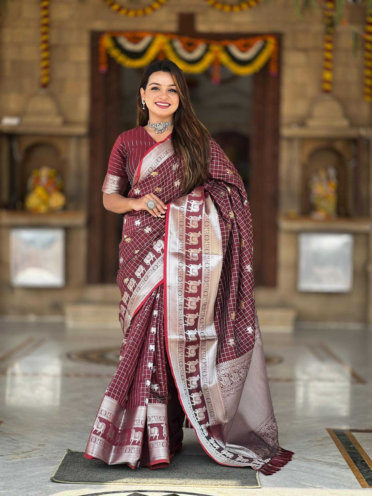 Ynf Soft Silk KESH249 Rajshree Silk Sarees Wholesale Soft Silk Sarees Traditional Silk Sarees Zari Border Silk Sarees Manufacturer