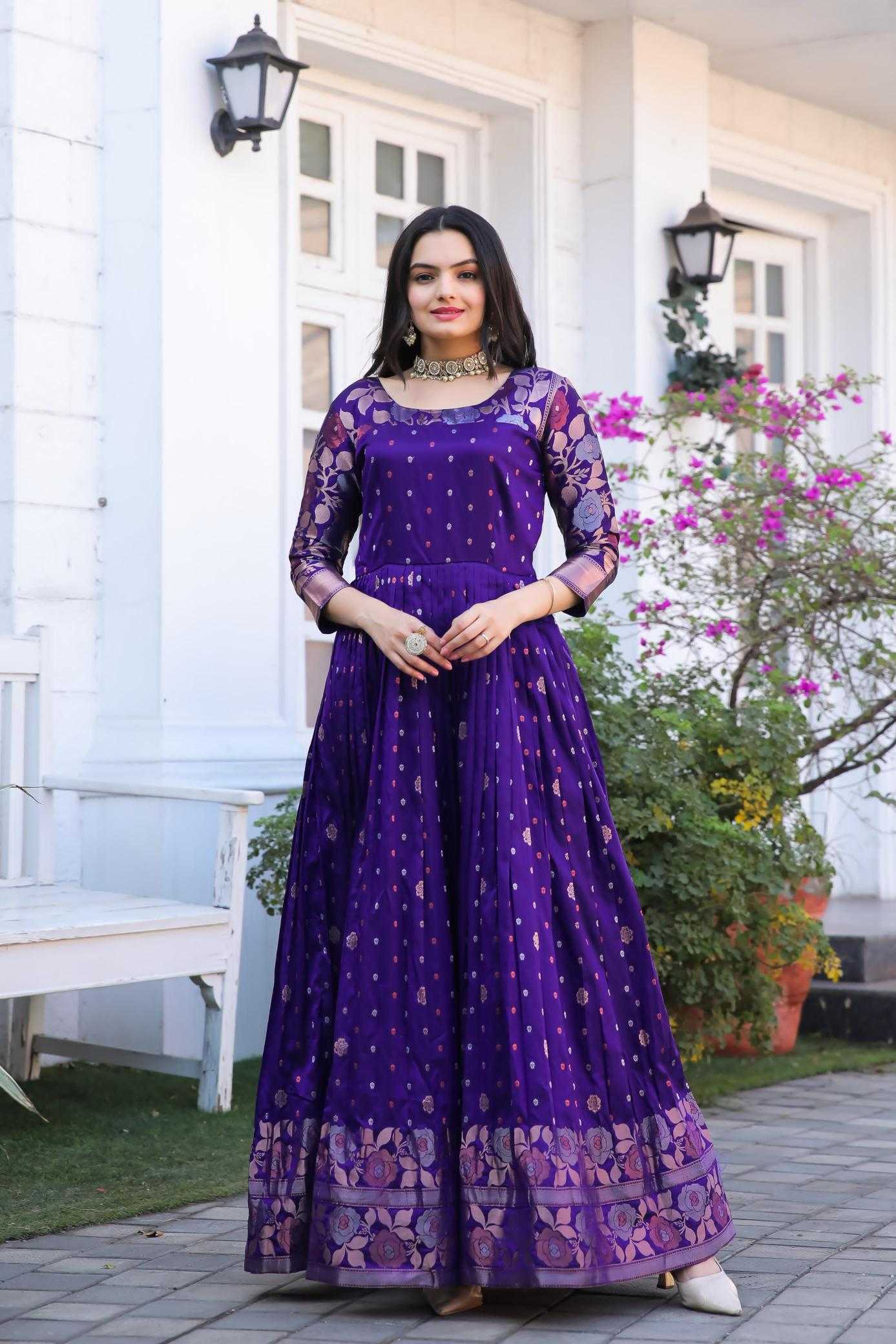 Ynf Soft Silk KESH249 W Suhani Gowns Wholesale Party Gowns Designer Gowns Silk Gowns Manufacturer