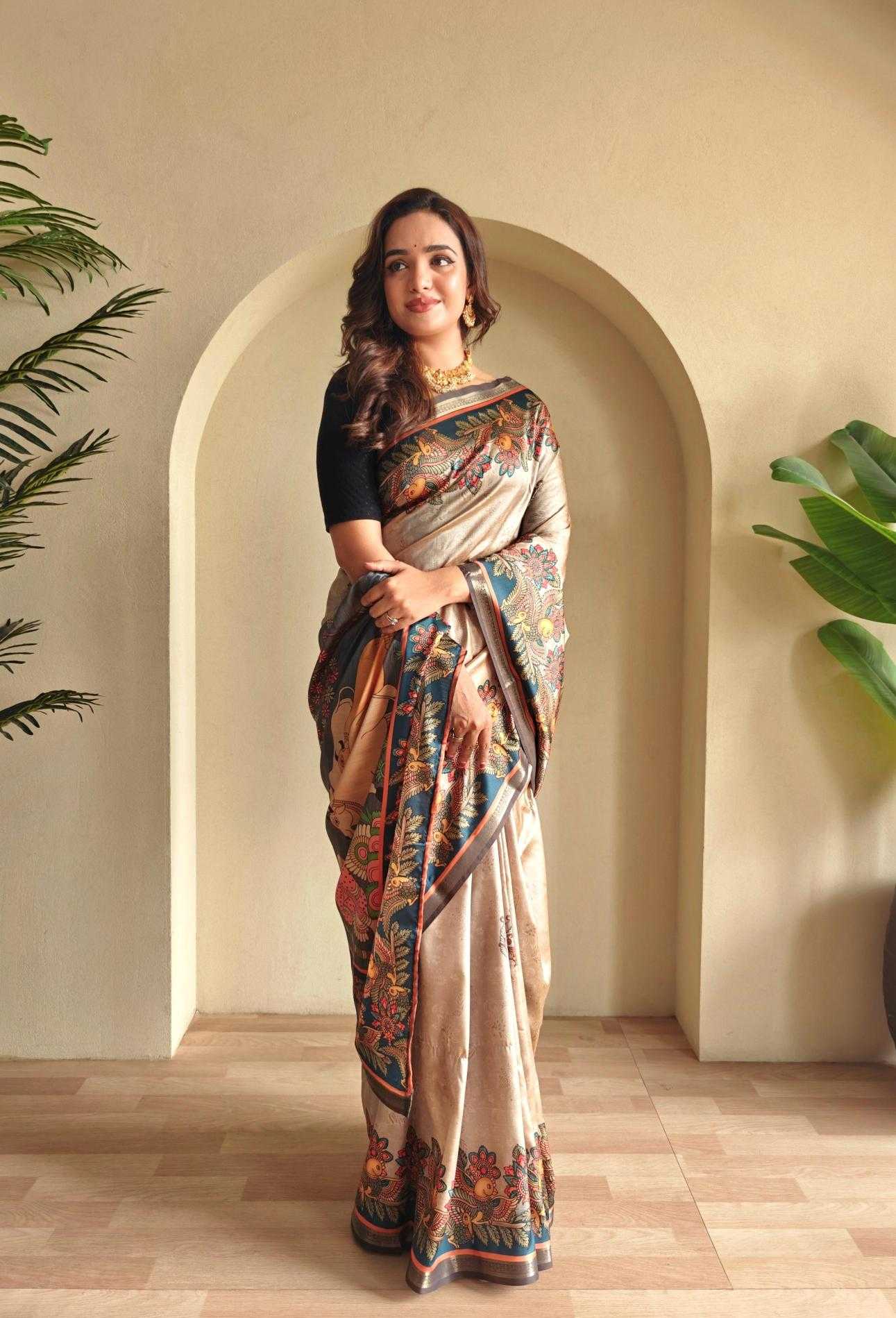 Ynf Soft Silk KESH249 Zalak Silk Sarees Wedding Collections Festive Collections Wholesale Soft Silk Sarees Brocade Sarees Printed Silk Saree Manufacturer