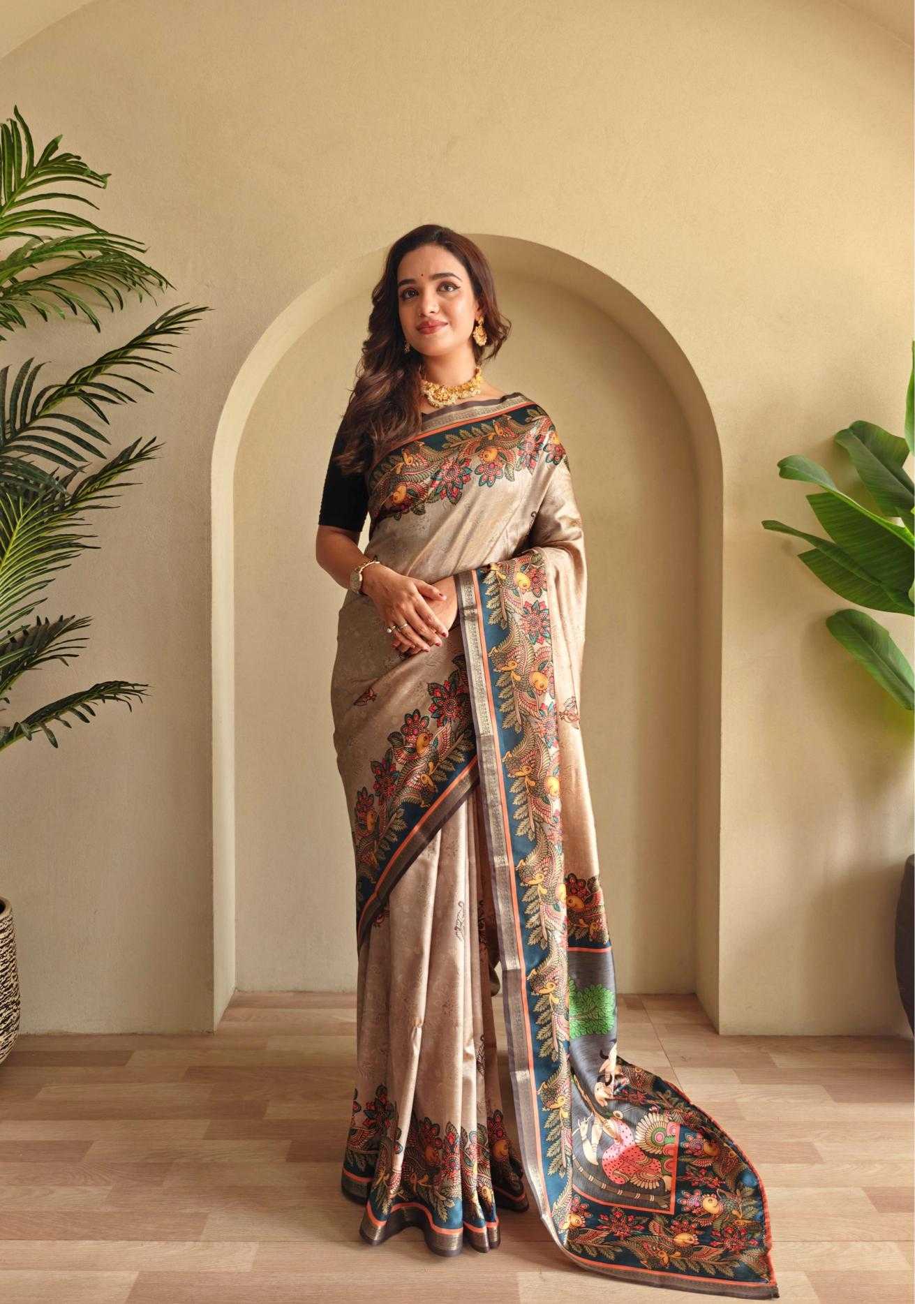 Ynf Soft Silk KESH249 Zalak Silk Sarees Wedding Collections Festive Collections Wholesale Soft Silk Sarees Brocade Sarees Printed Silk Saree Manufacturer