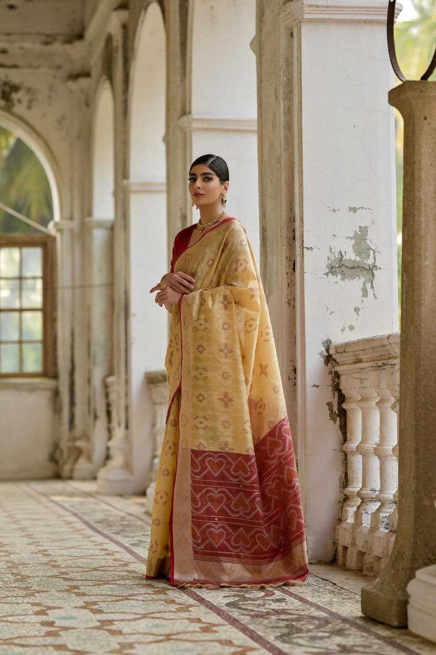 Ynf Soft Silk KESH505 SUNDARI IKKAT Silk Sarees Wedding Collections Wholesale Soft Silk Sarees Designer Silk Sarees Haldi Outfits Manufacturer