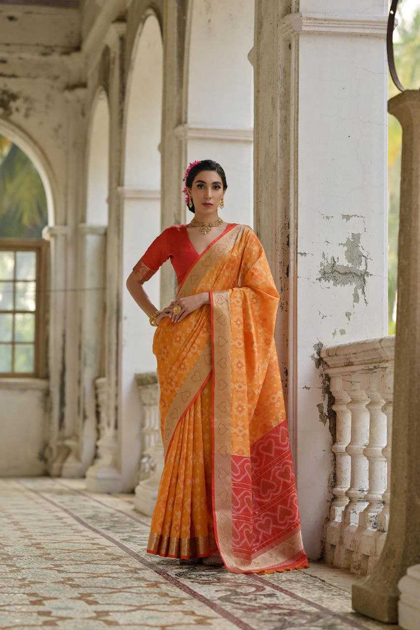 Ynf Soft Silk KESH505 SUNDARI IKKAT Silk Sarees Wedding Collections Wholesale Soft Silk Sarees Designer Silk Sarees Haldi Outfits Manufacturer