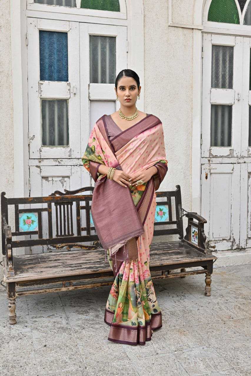 Ynf Soft Silk KESH505 Tanika Silk Sarees Wholesale Bhagalpuri Silk Sarees Manufacturer