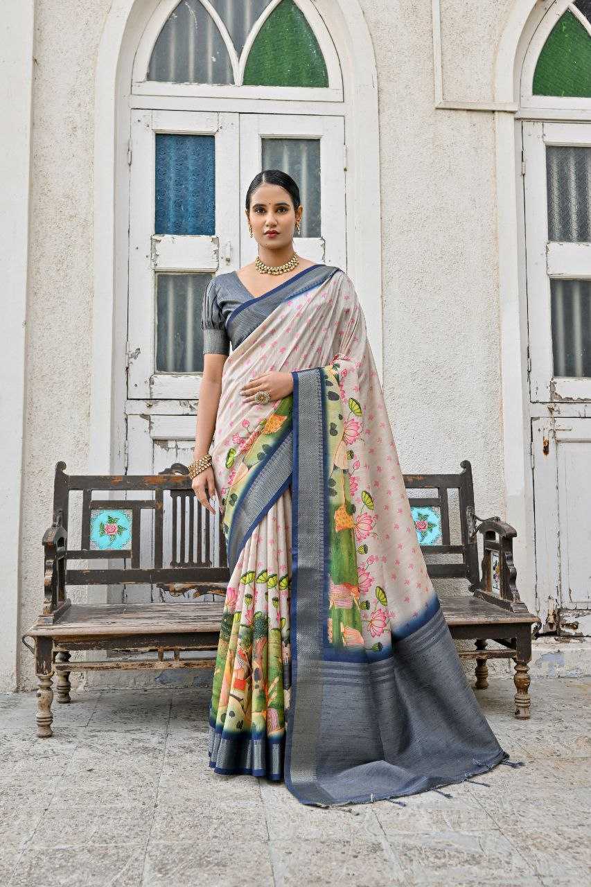 Ynf Soft Silk KESH505 Tanika Silk Sarees Wholesale Bhagalpuri Silk Sarees Manufacturer