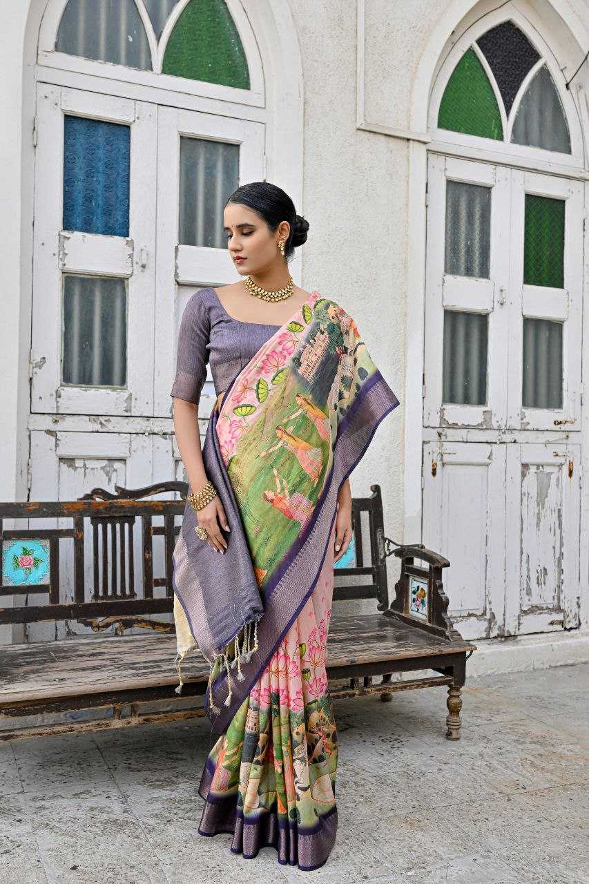 Ynf Soft Silk KESH505 Tanika Silk Sarees Wholesale Bhagalpuri Silk Sarees Manufacturer