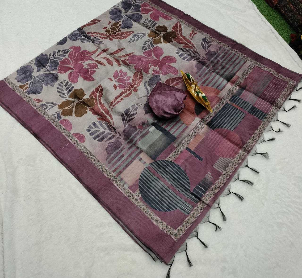 Ynf Soft Silk KESH525 BLACKBERRY RAW SILK VOl-1 Silk Sarees Wholesale Raw Silk Sarees Manufacturer