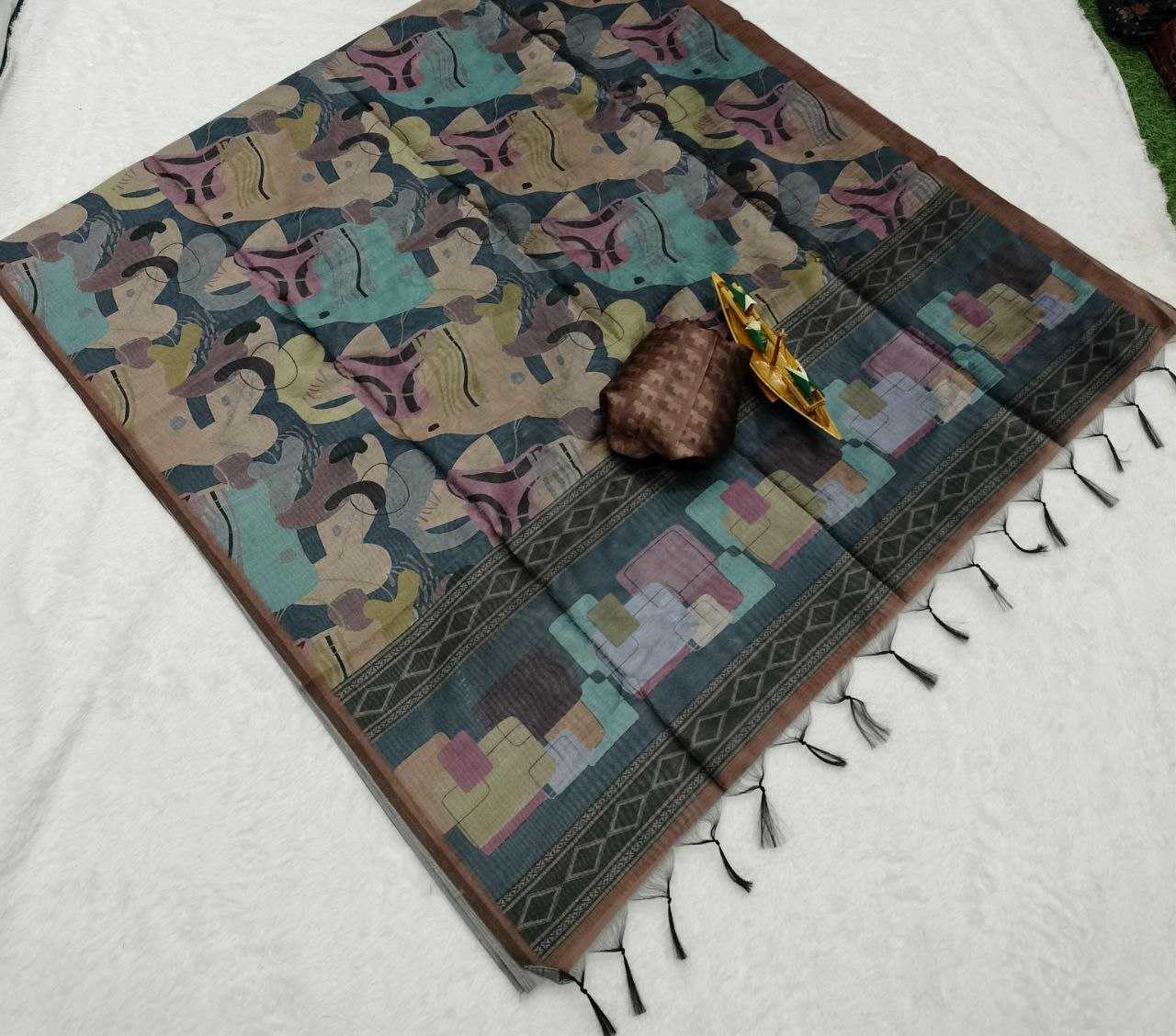Ynf Soft Silk KESH525 BLACKBERRY RAW SILK VOl-2 Silk Sarees Wholesale Raw Silk Sarees Manufacturer