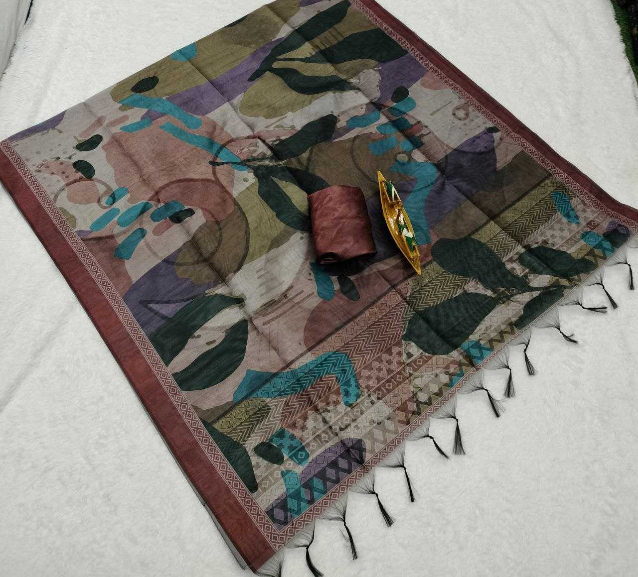 Ynf Soft Silk KESH525 BLACKBERRY RAW SILK VOl-2 Silk Sarees Wholesale Raw Silk Sarees Manufacturer