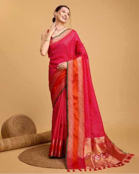 Ynf Soft Silk RIN150 Nx-235 Silk Sarees Wholesale Designer Silk Sarees Zari Border Silk Sarees Manufacturer