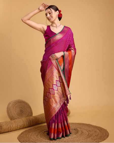 Ynf Soft Silk RIN150 Nx-235 Silk Sarees Wholesale Designer Silk Sarees Zari Border Silk Sarees Manufacturer