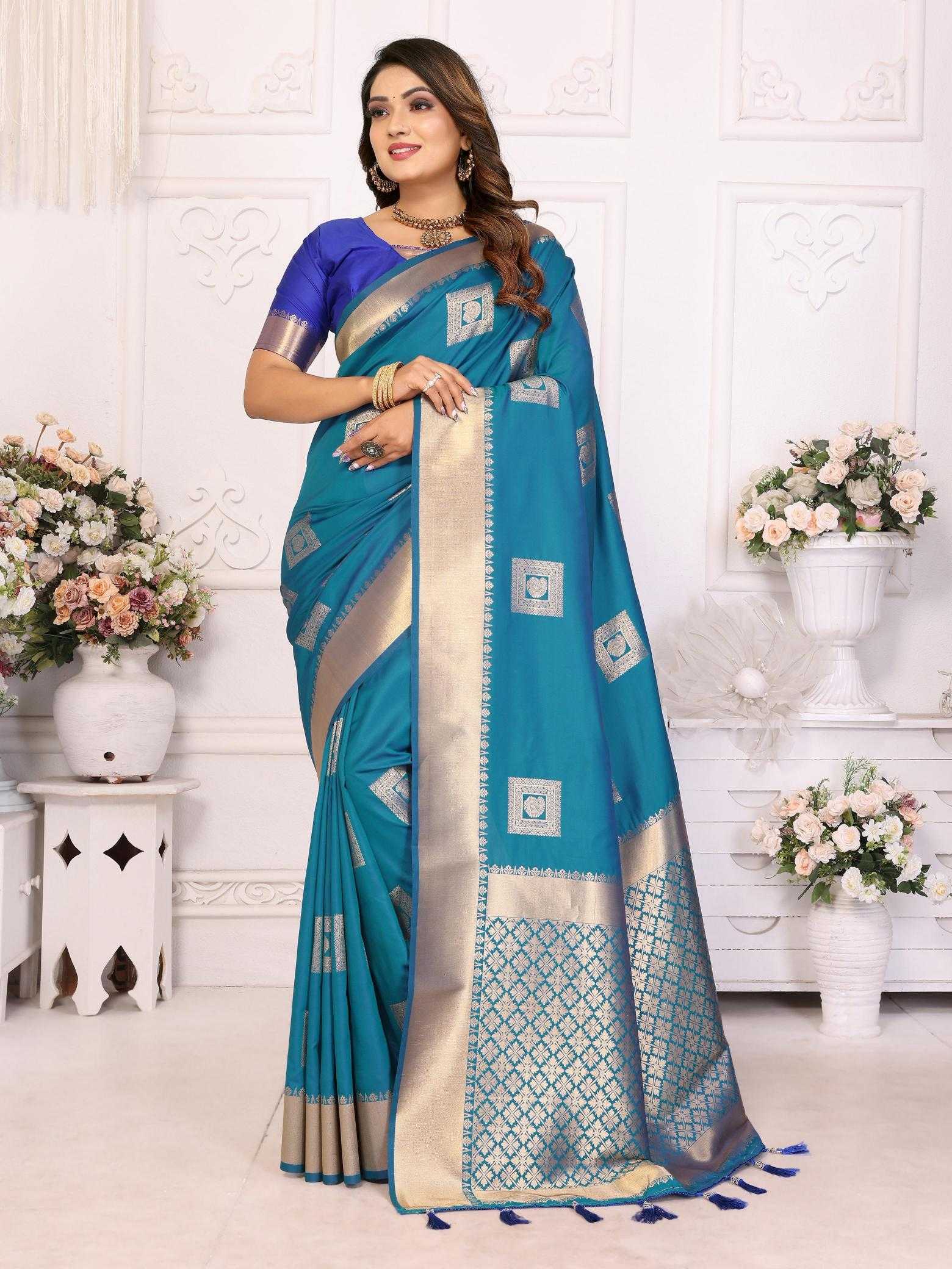 Ynf Soft Silk RIN183 SAMIRA/VARDHAMAN Silk Sarees Wholesale Soft Silk Sarees Designer Silk Sarees Silk Sarees For Weddings Manufacturer