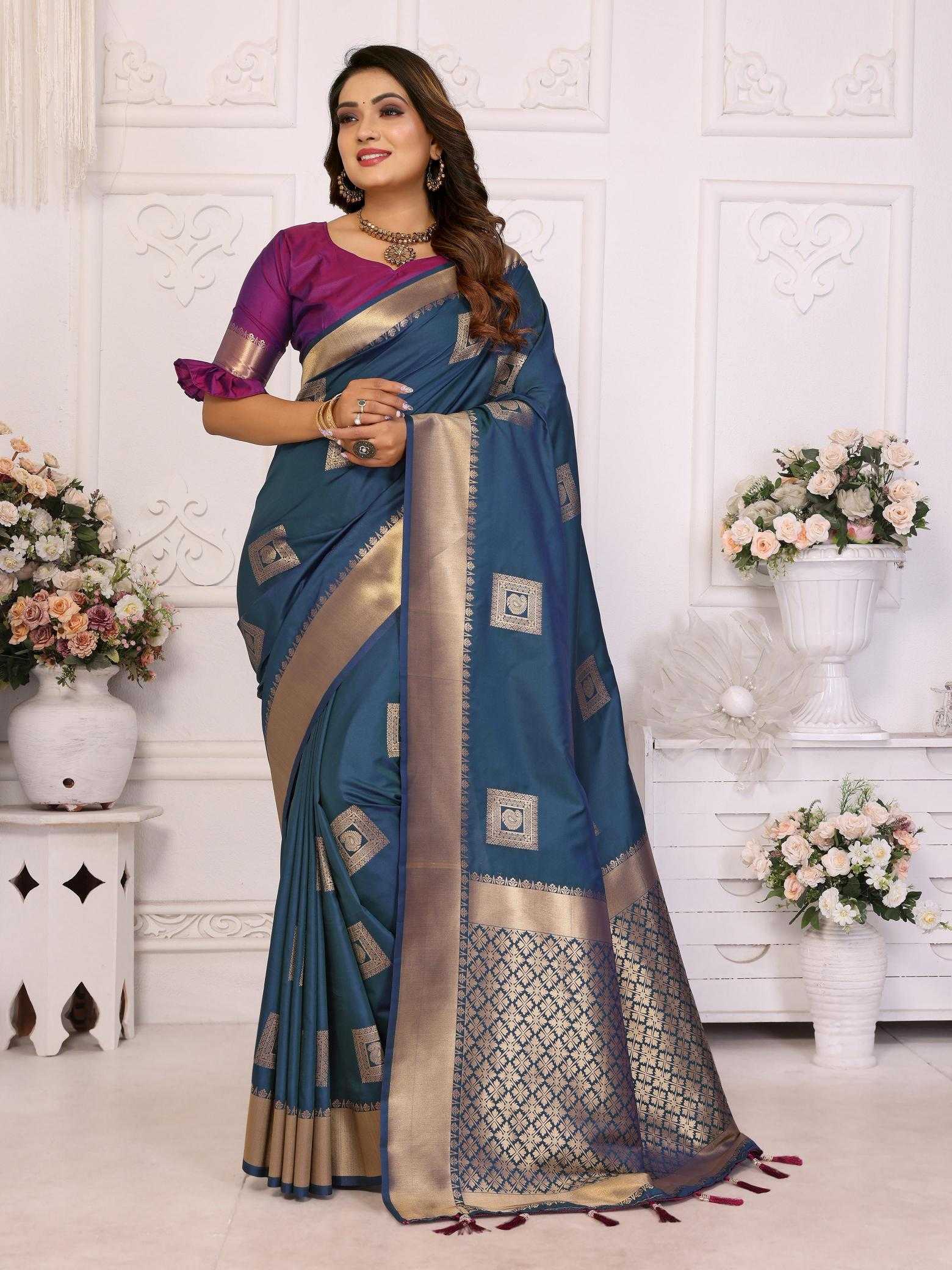 Ynf Soft Silk RIN183 SAMIRA/VARDHAMAN Silk Sarees Wholesale Soft Silk Sarees Designer Silk Sarees Silk Sarees For Weddings Manufacturer