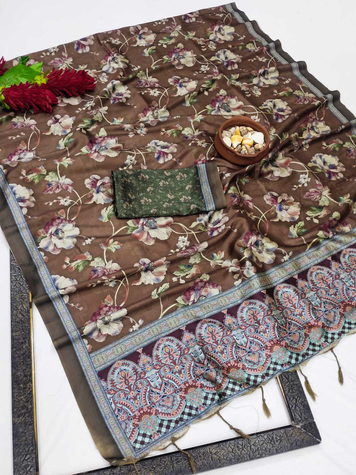 Ynf Soft Silk RIN203 ASSAIN Silk Sarees Wholesale Soft Silk Sarees Traditional Silk Sarees Zari Border Silk Sarees Manufacturer