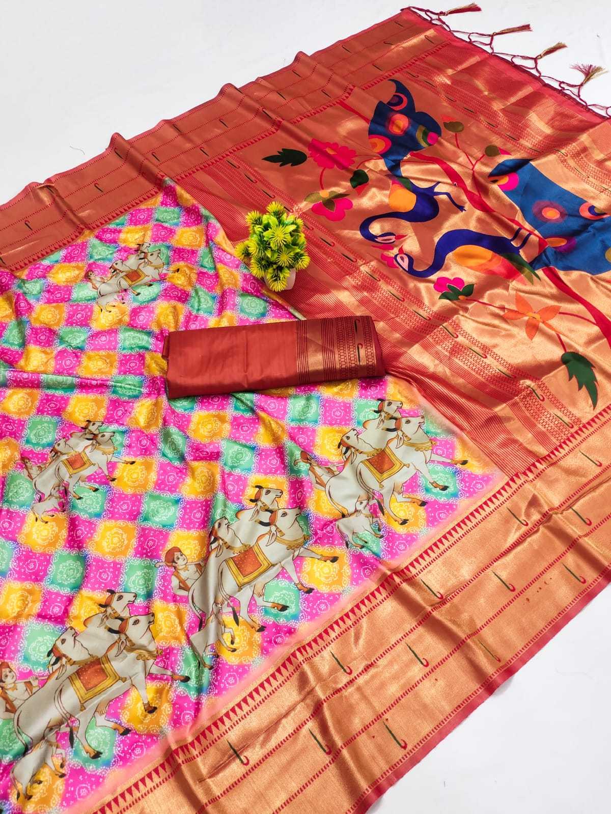 Ynf Soft Silk RIN203 muniya Silk Sarees Wholesale Soft Silk Sarees Designer Silk Sarees Silk Sarees For Weddings Manufacturer