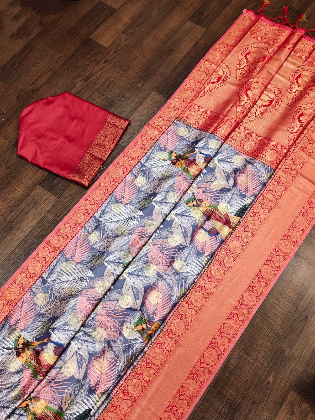 Ynf Soft Silk RIN203 rich Silk Sarees Wholesale Soft Silk Sarees Designer Silk Sarees Kalamkari Silk Sarees Manufacturer
