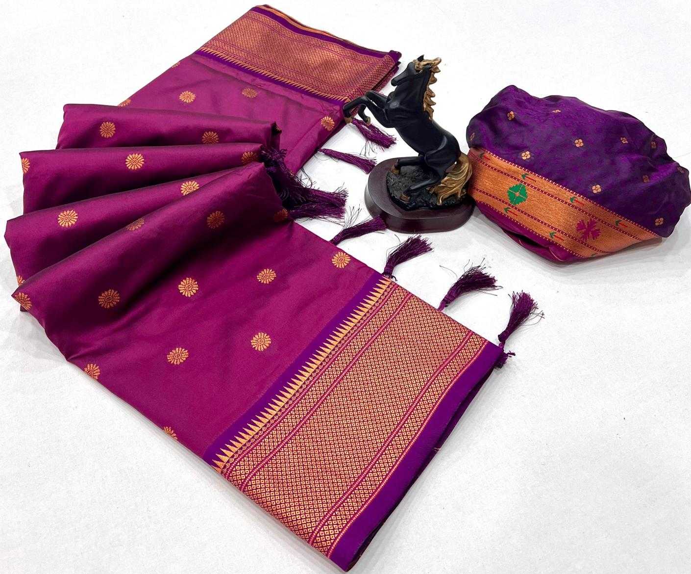 Ynf Soft Silk RIN209 Kalanjali Paithani Silk Sarees Wholesale Paithani Sarees Soft Silk Sarees Zari Border Silk Sarees Manufacturer