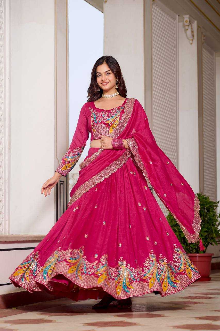 Ynf Soft Vichitra RIN197 3046 Lehengas Wholesale Designer Lehenga Fancy Lehenga Bridal Lehenga Manufacturer