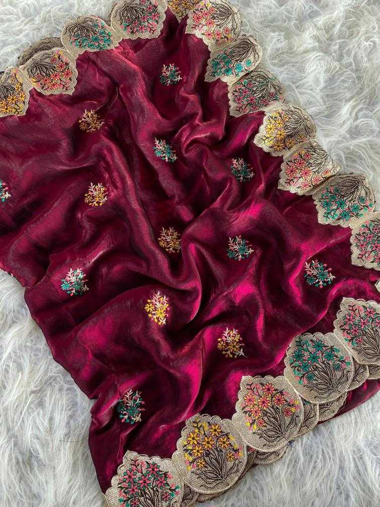 Ynf Space Silk KESH249 Harshita Silk Sarees Wholesale Designer Silk Sarees Silk Sarees For Weddings Embroidered Silk Sarees Manufacturer