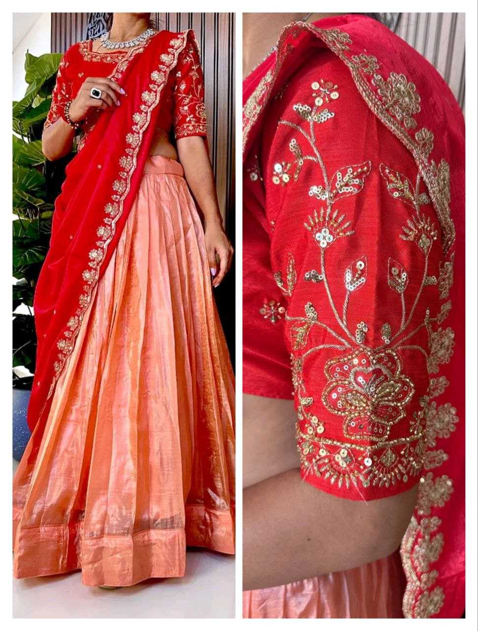 Ynf Space Silk RIN161 MOTHER Lehengas Western Wears Festive Collections Wholesale Silk Lehenga Indo-Western Lehenga Lehenga With Blouse Manufacturer