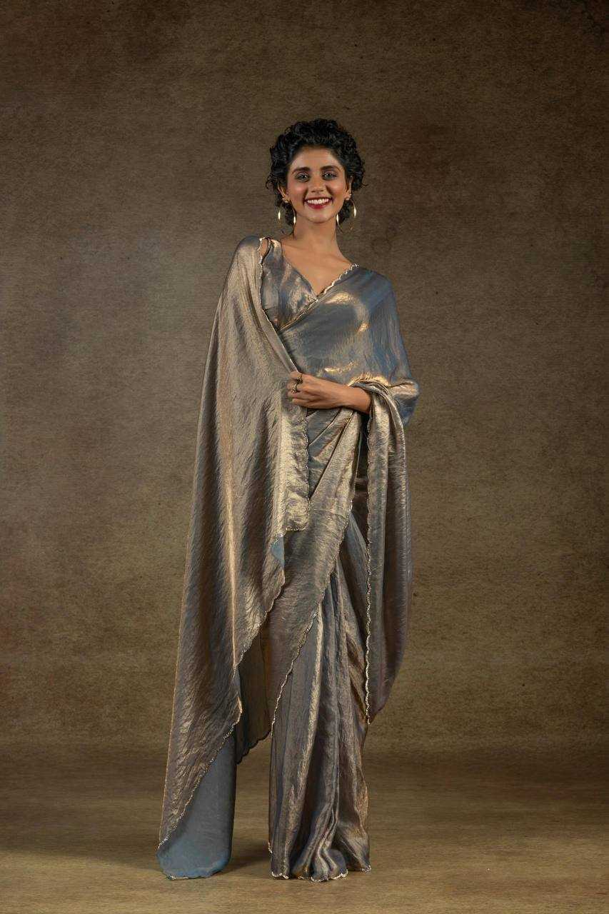 Ynf Space Silk RIN189 1190 Sarees Wholesale Party Wear Sarees Fancy Sarees Cutwork Saree Manufacturer